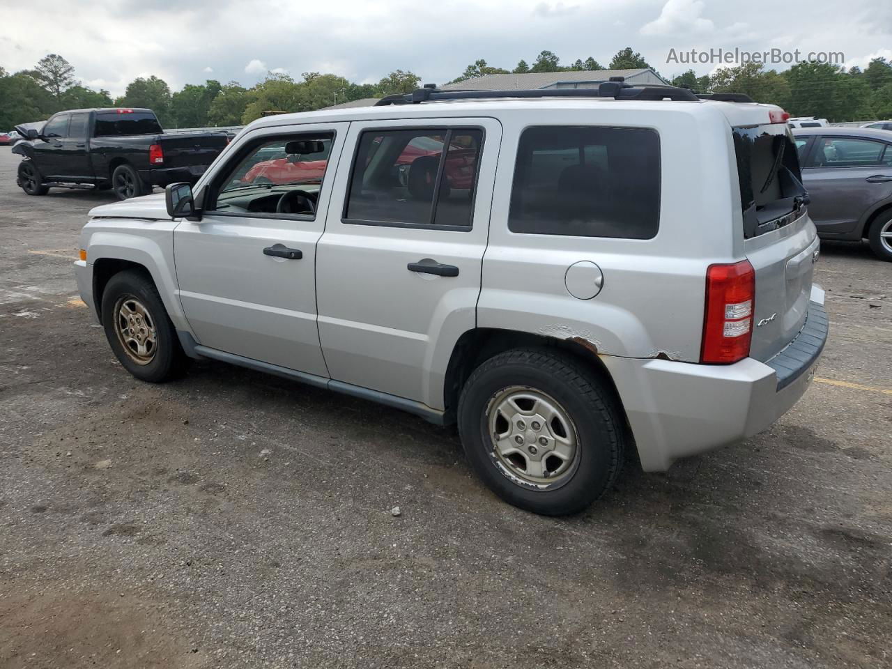 2008 Jeep Patriot Sport Silver vin: 1J8FF28W58D511925