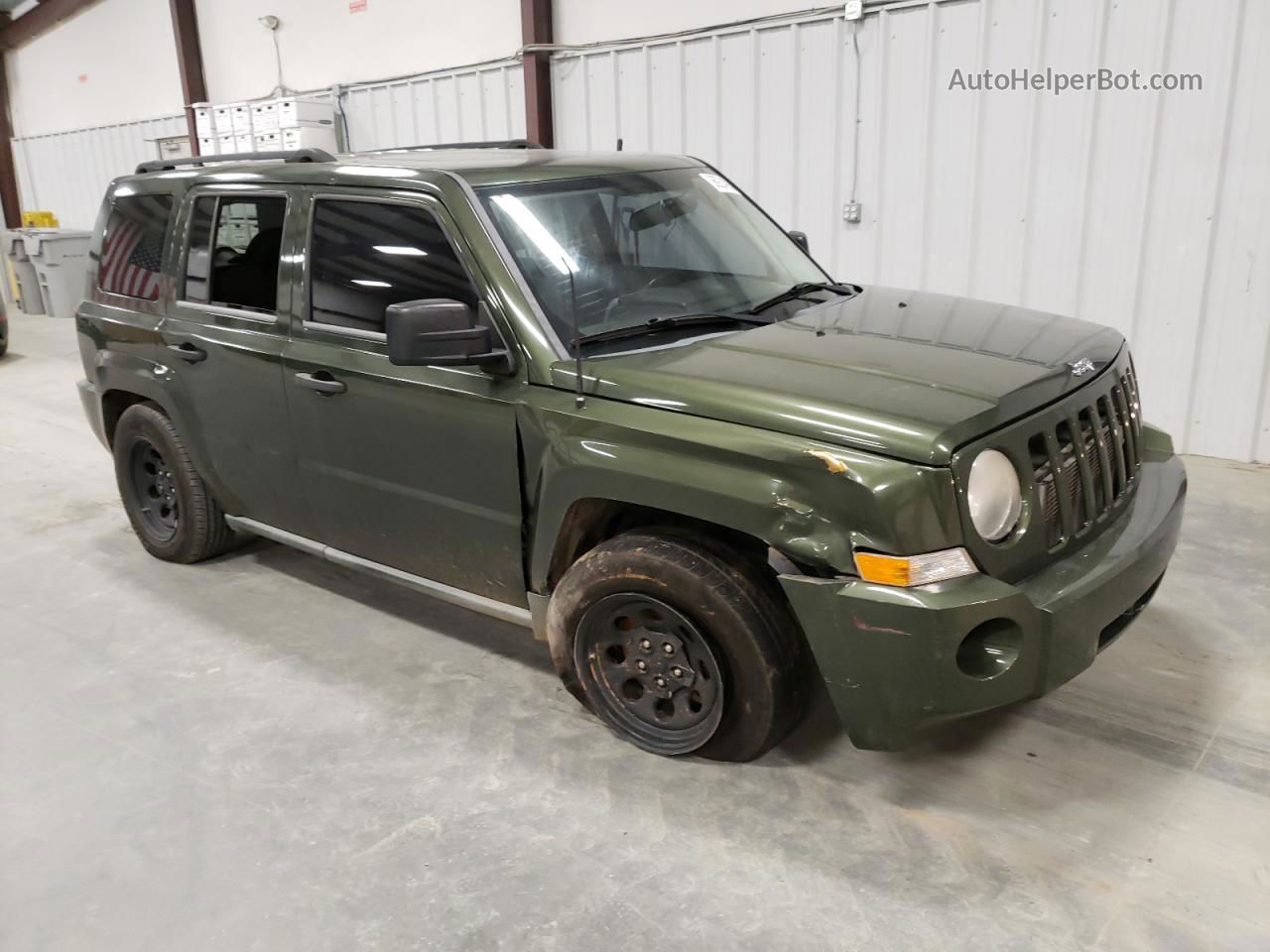 2008 Jeep Patriot Sport Green vin: 1J8FF28W58D626623