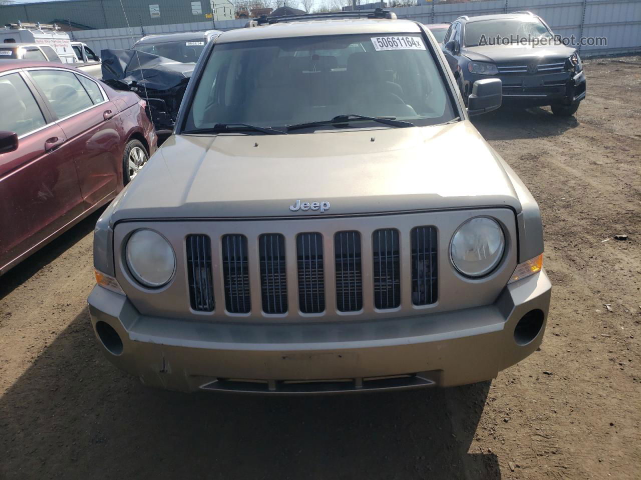 2008 Jeep Patriot Sport Gold vin: 1J8FF28W58D639789