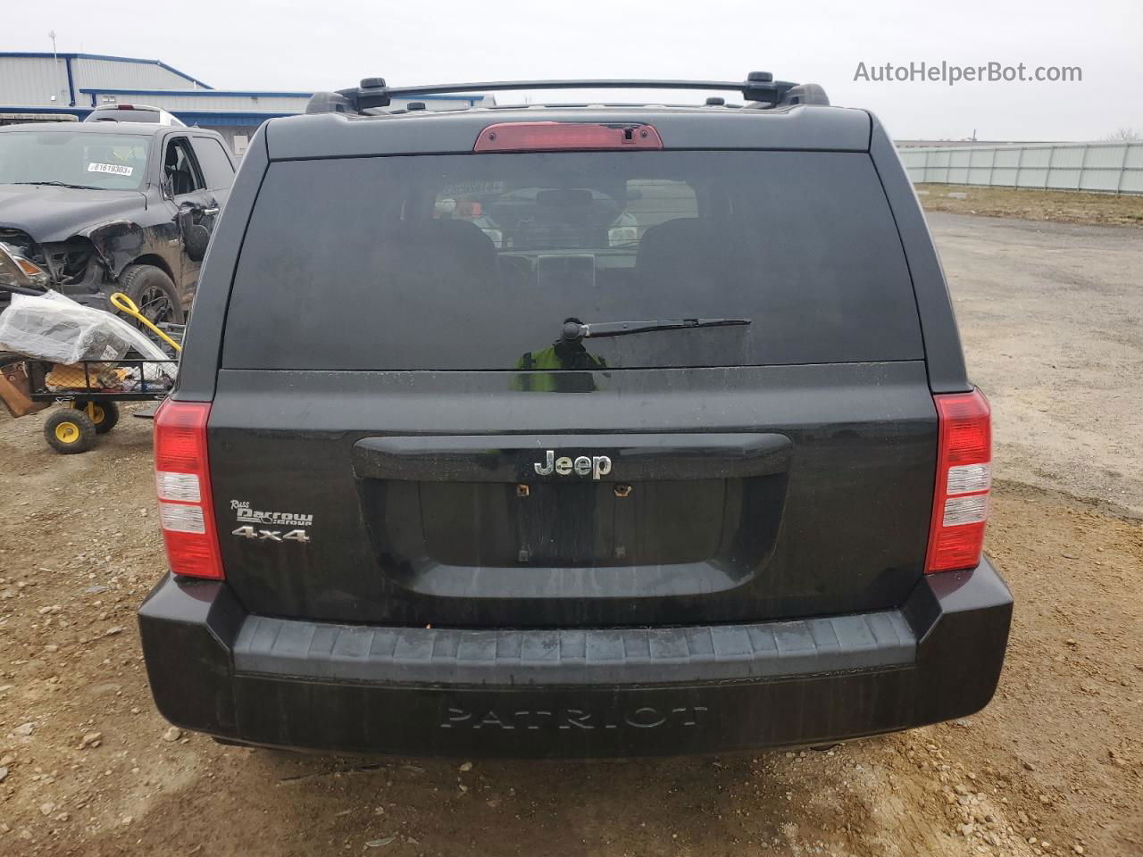 2008 Jeep Patriot Sport Black vin: 1J8FF28W58D716452