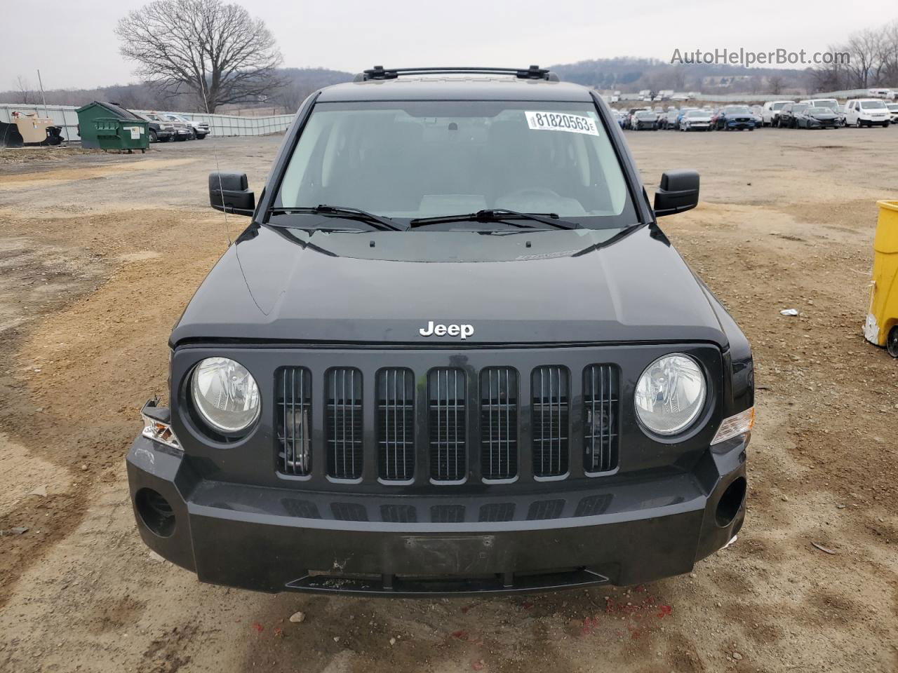 2008 Jeep Patriot Sport Black vin: 1J8FF28W58D716452