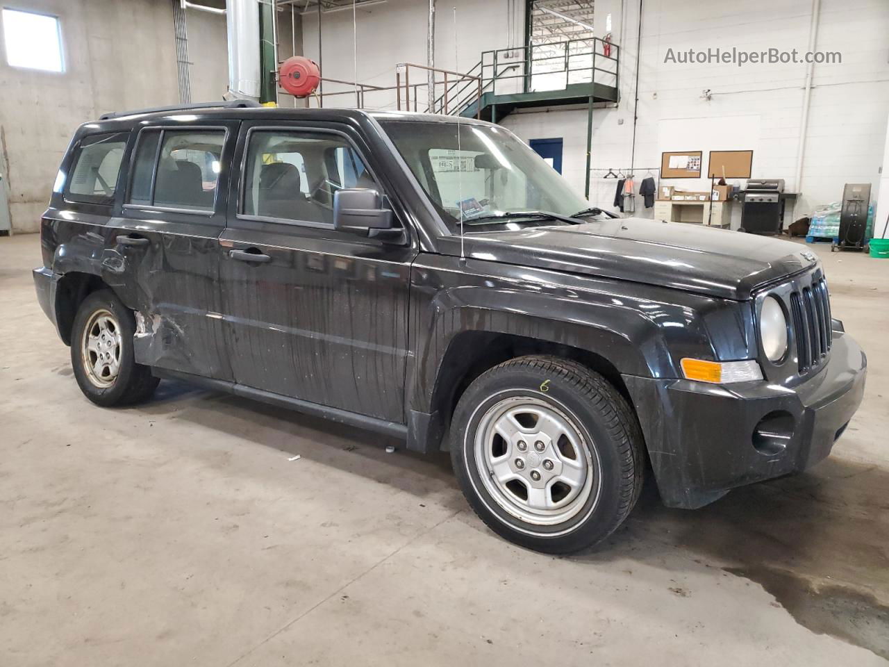 2008 Jeep Patriot Sport Черный vin: 1J8FF28W58D766364