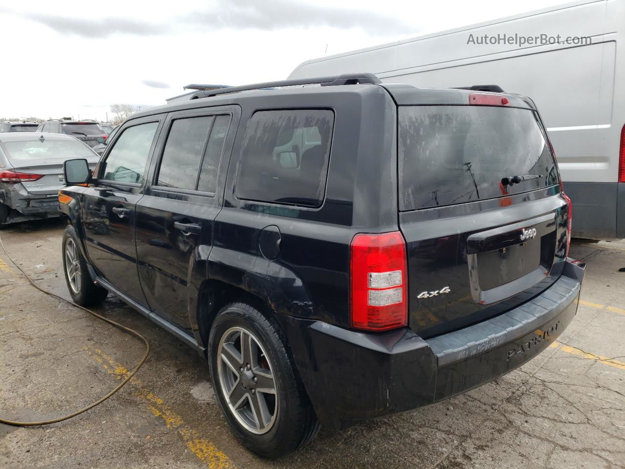 2008 Jeep Patriot Sport Черный vin: 1J8FF28W58D778417