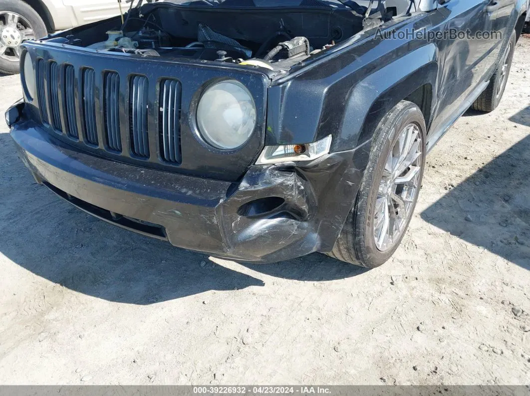 2008 Jeep Patriot Sport Черный vin: 1J8FF28W68D787143