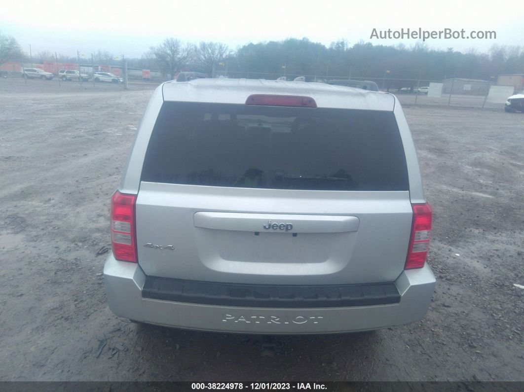 2008 Jeep Patriot Sport Silver vin: 1J8FF28W68D795789