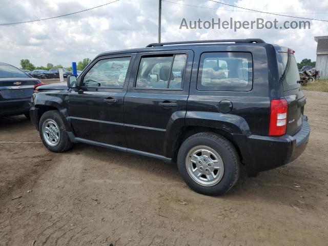 2008 Jeep Patriot Sport Черный vin: 1J8FF28W78D552878