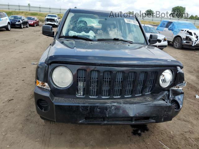 2008 Jeep Patriot Sport Black vin: 1J8FF28W78D552878