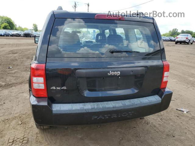 2008 Jeep Patriot Sport Black vin: 1J8FF28W78D552878