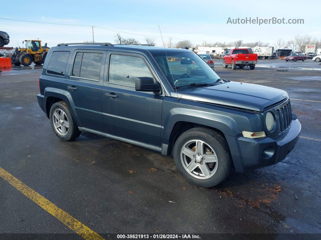 2008 Jeep Patriot Sport Blue vin: 1J8FF28W78D575464