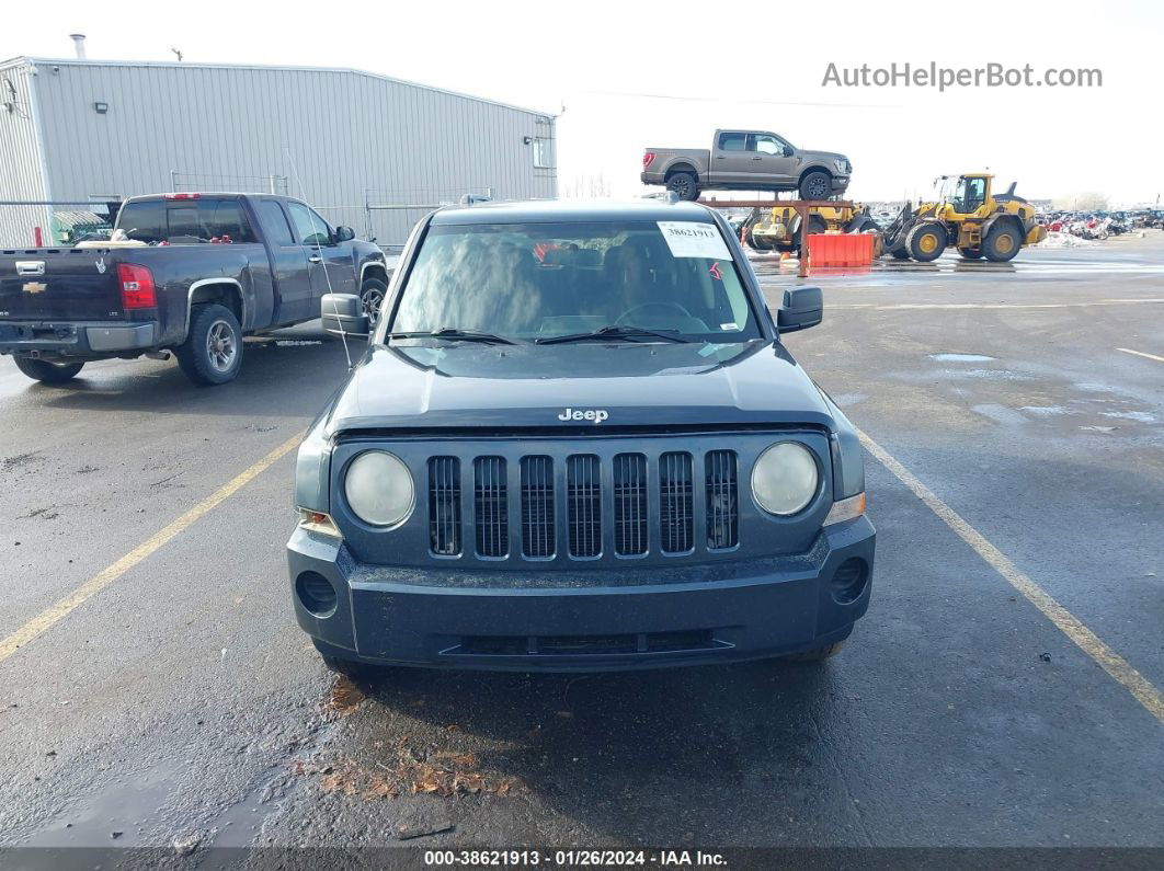 2008 Jeep Patriot Sport Blue vin: 1J8FF28W78D575464