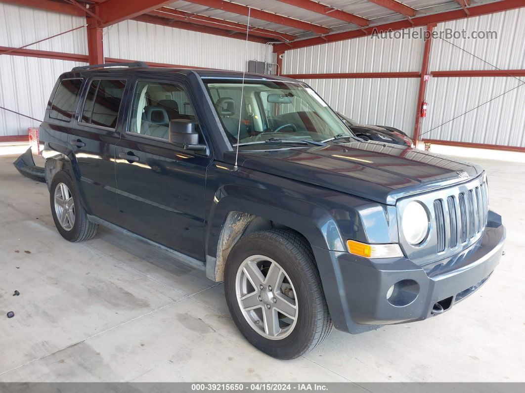 2008 Jeep Patriot Sport Blue vin: 1J8FF28W88D528556