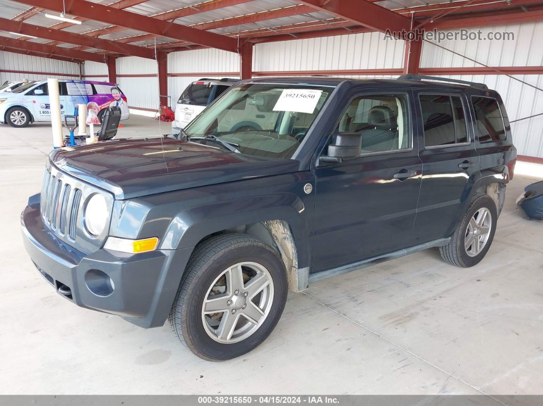 2008 Jeep Patriot Sport Blue vin: 1J8FF28W88D528556