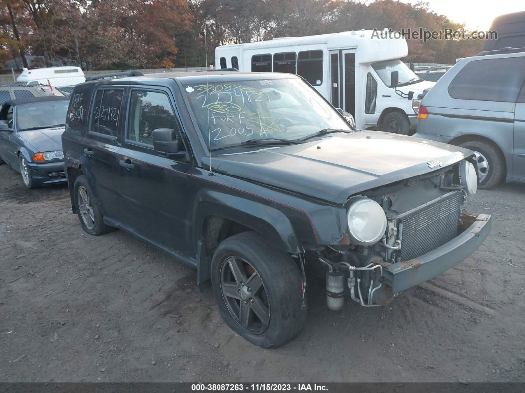 2008 Jeep Patriot Sport Черный vin: 1J8FF28W88D567390