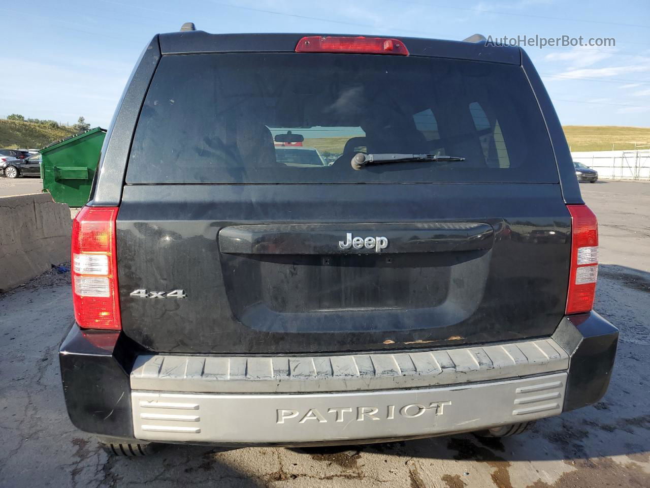 2008 Jeep Patriot Sport Black vin: 1J8FF28W88D579443