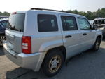 2008 Jeep Patriot Sport Серебряный vin: 1J8FF28W88D613252