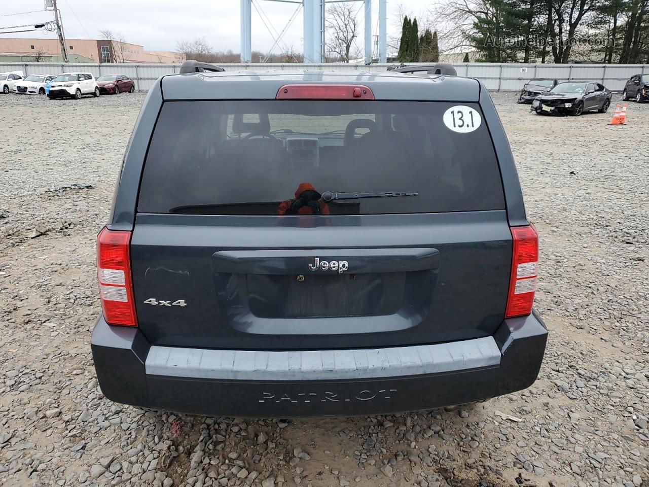 2008 Jeep Patriot Sport Blue vin: 1J8FF28W98D530526