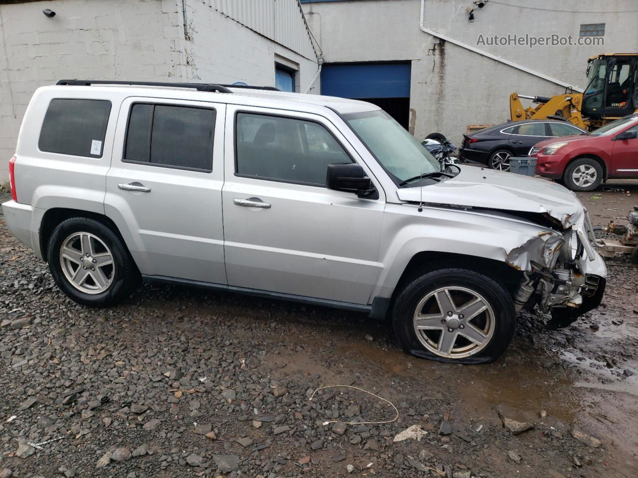 2008 Jeep Patriot Sport Silver vin: 1J8FF28W98D549562