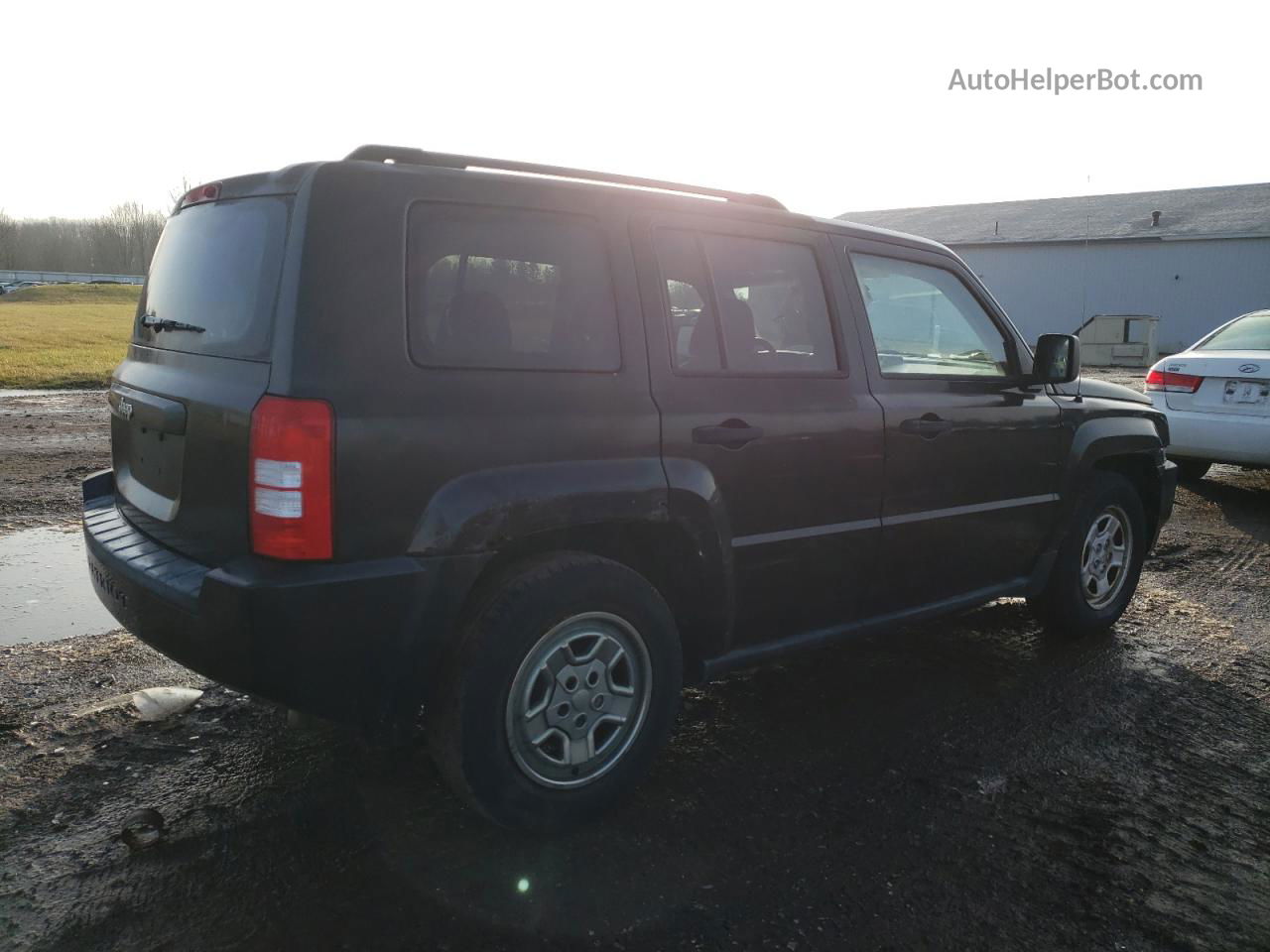 2008 Jeep Patriot Sport Black vin: 1J8FF28W98D567432