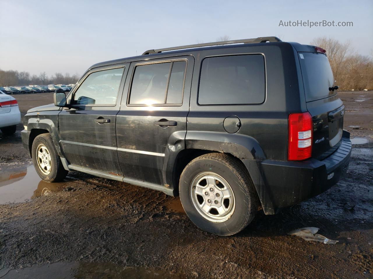 2008 Jeep Patriot Sport Black vin: 1J8FF28W98D567432