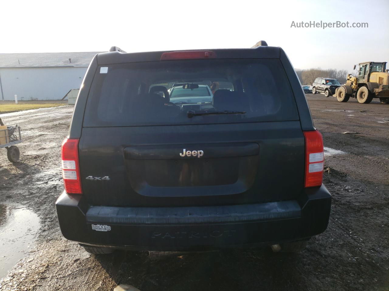 2008 Jeep Patriot Sport Black vin: 1J8FF28W98D567432