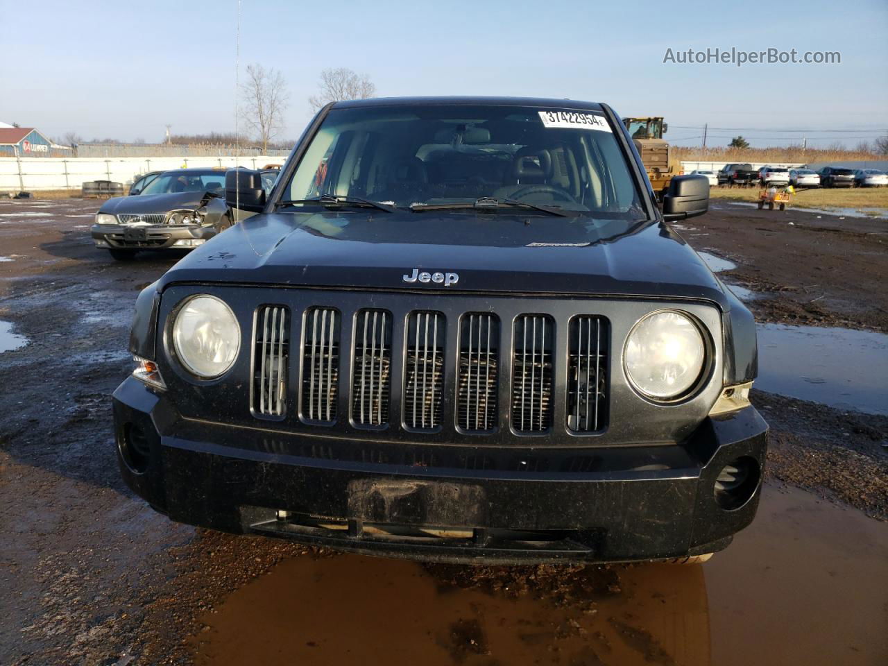 2008 Jeep Patriot Sport Black vin: 1J8FF28W98D567432