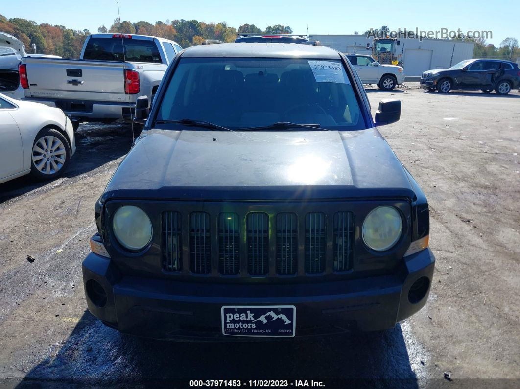 2008 Jeep Patriot Sport Black vin: 1J8FF28W98D684783