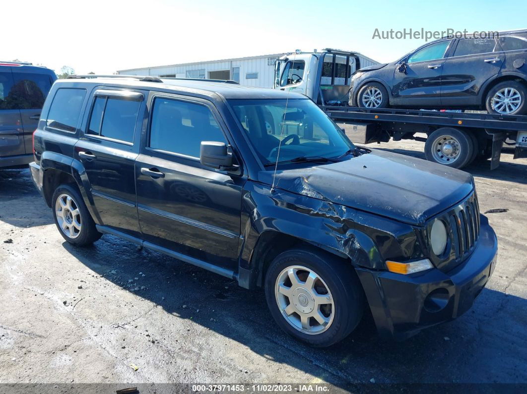 2008 Jeep Patriot Sport Black vin: 1J8FF28W98D684783