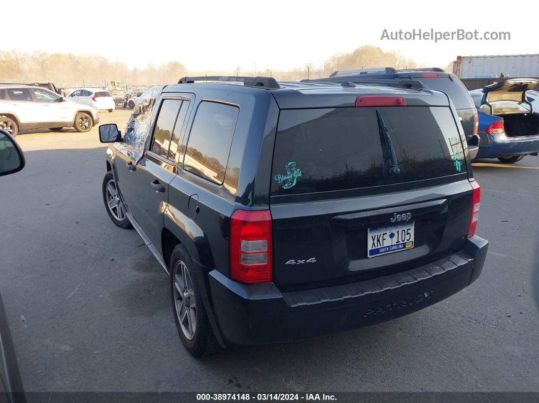 2008 Jeep Patriot Sport Black vin: 1J8FF28WX8D611034