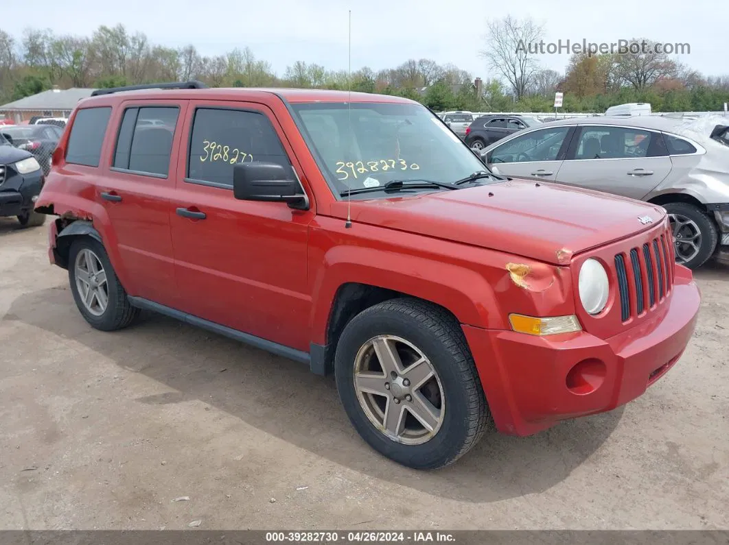 2008 Jeep Patriot Sport Orange vin: 1J8FF28WX8D624298