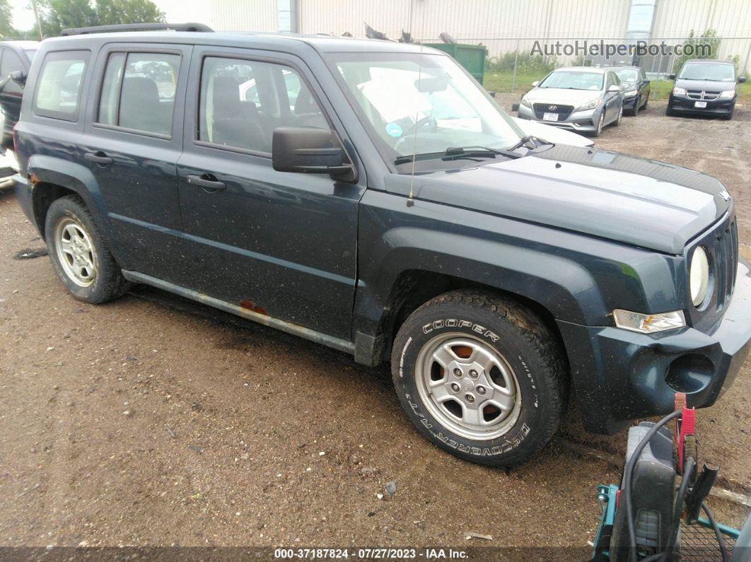 2008 Jeep Patriot Sport Black vin: 1J8FF28WX8D662887