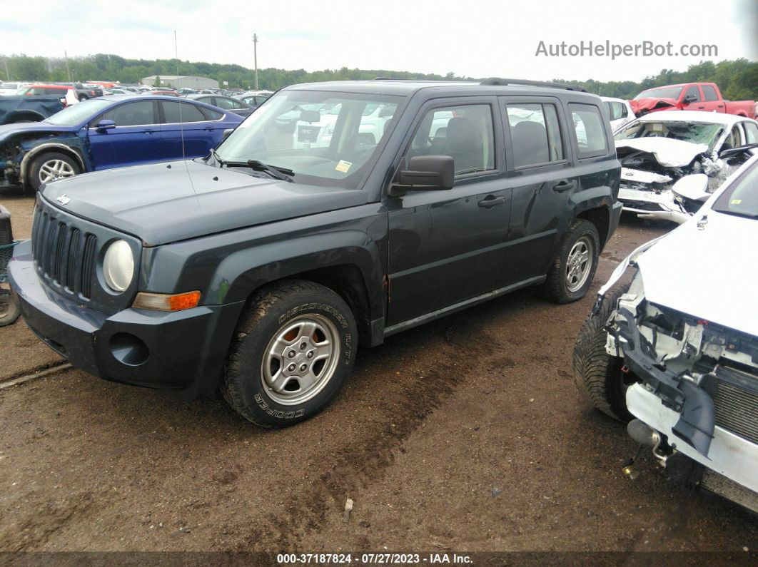 2008 Jeep Patriot Sport Black vin: 1J8FF28WX8D662887