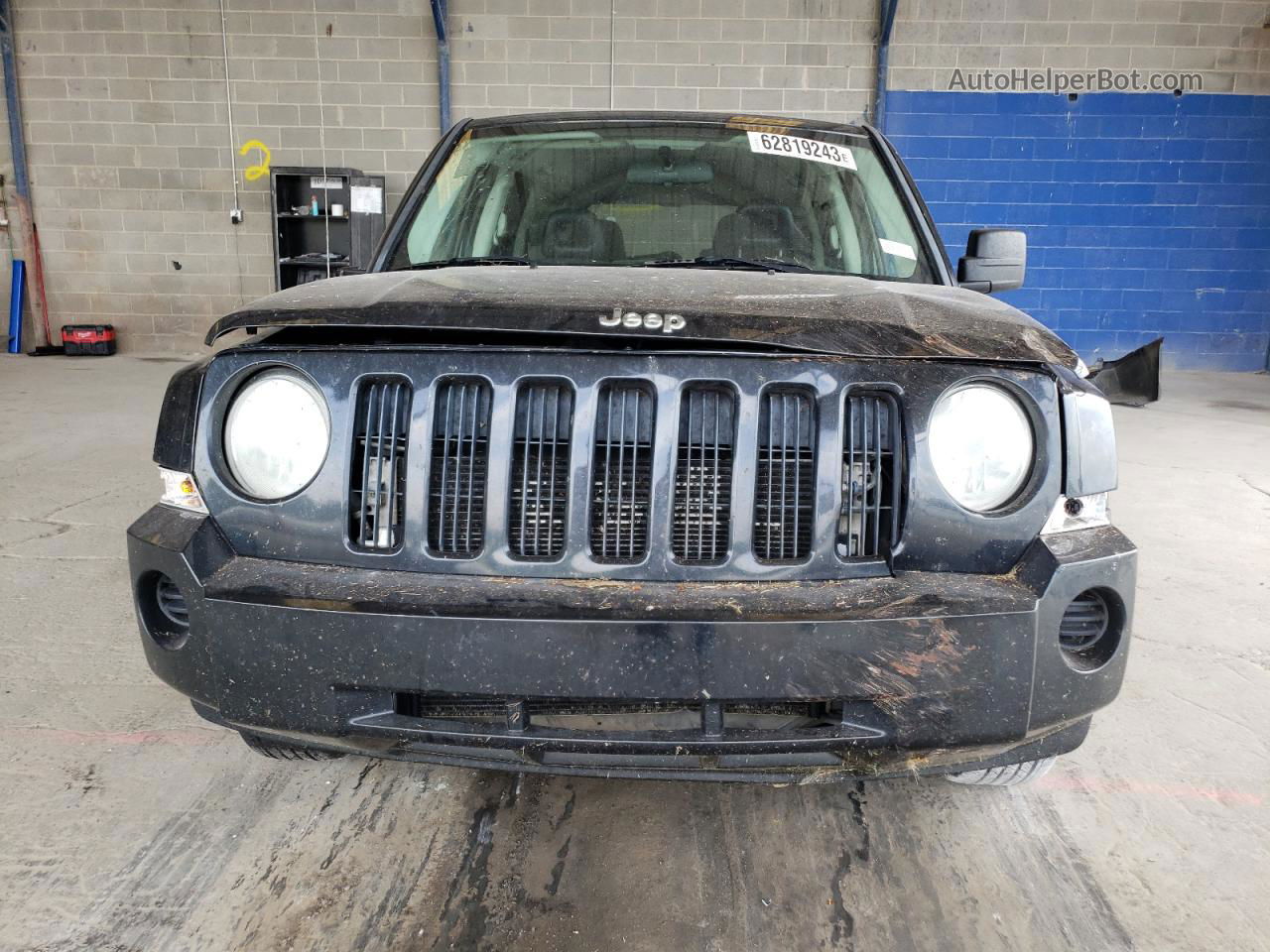 2008 Jeep Patriot Sport Black vin: 1J8FF28WX8D701817