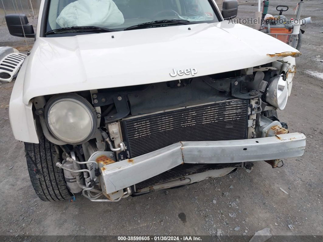 2008 Jeep Patriot Limited White vin: 1J8FF48W08D516333