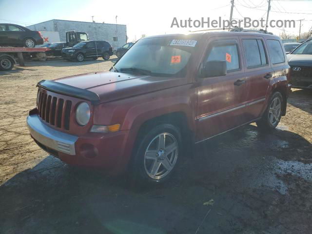 2008 Jeep Patriot Limited Red vin: 1J8FF48W08D675949