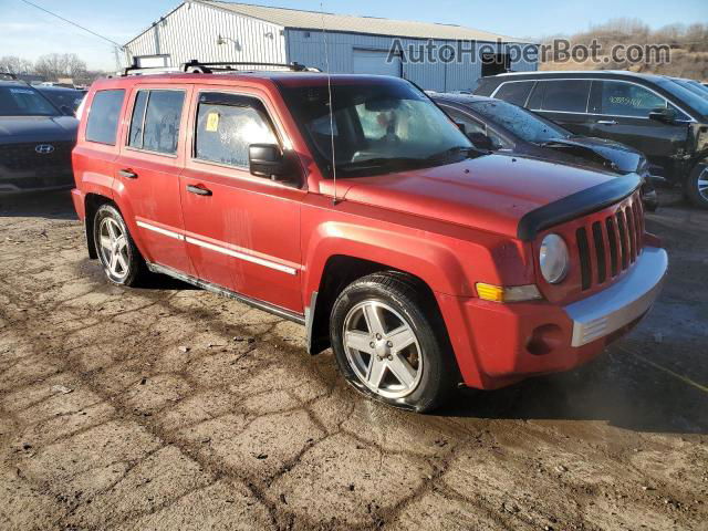 2008 Jeep Patriot Limited Red vin: 1J8FF48W08D675949