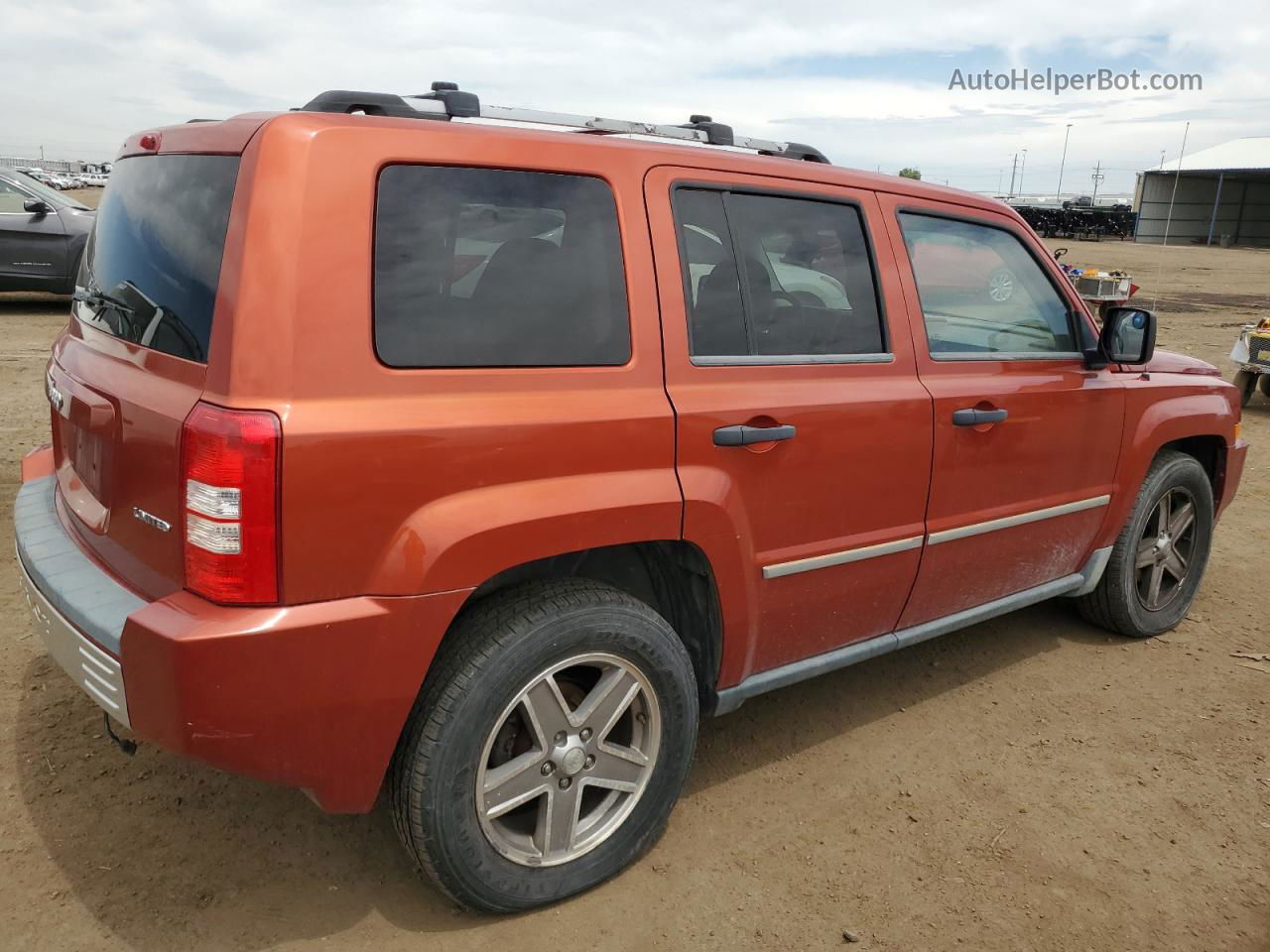 2008 Jeep Patriot Limited Orange vin: 1J8FF48W18D567131