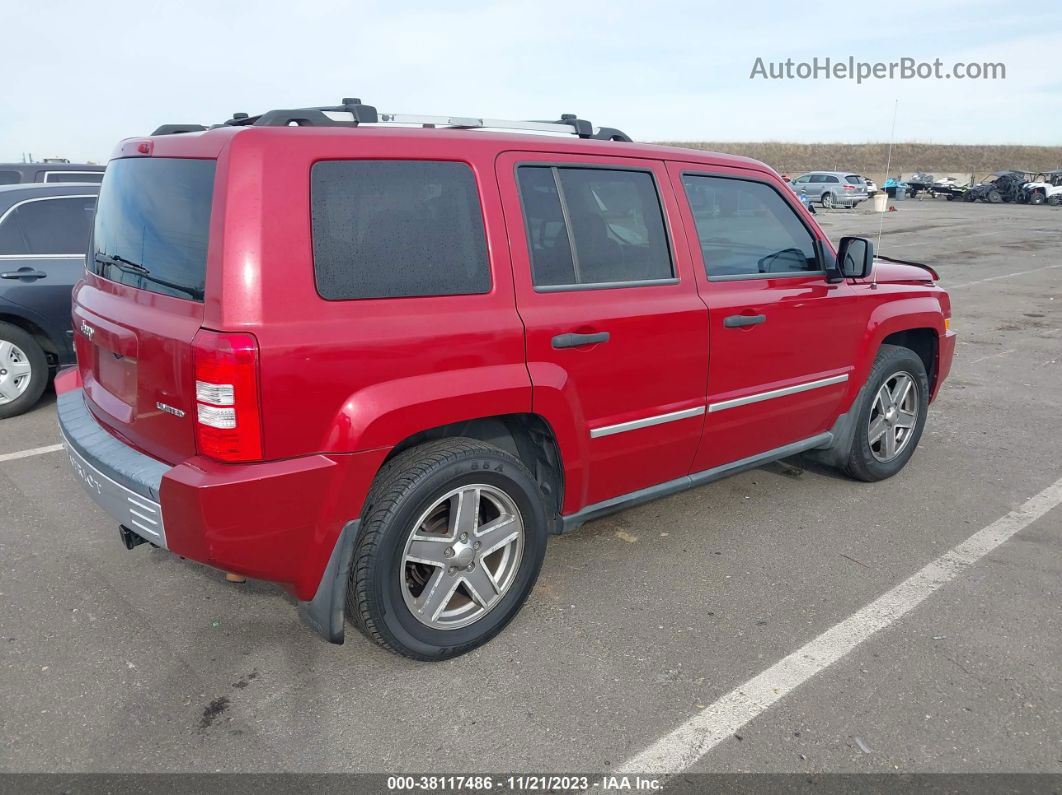 2008 Jeep Patriot Limited Red vin: 1J8FF48W38D514480