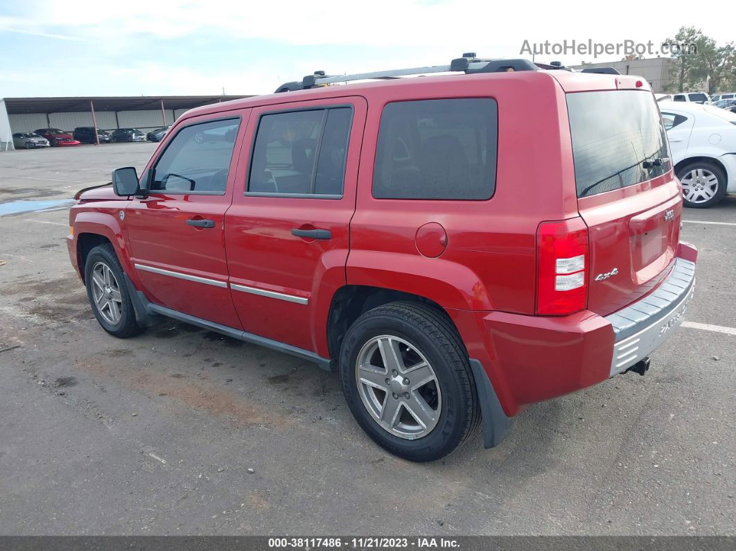 2008 Jeep Patriot Limited Red vin: 1J8FF48W38D514480