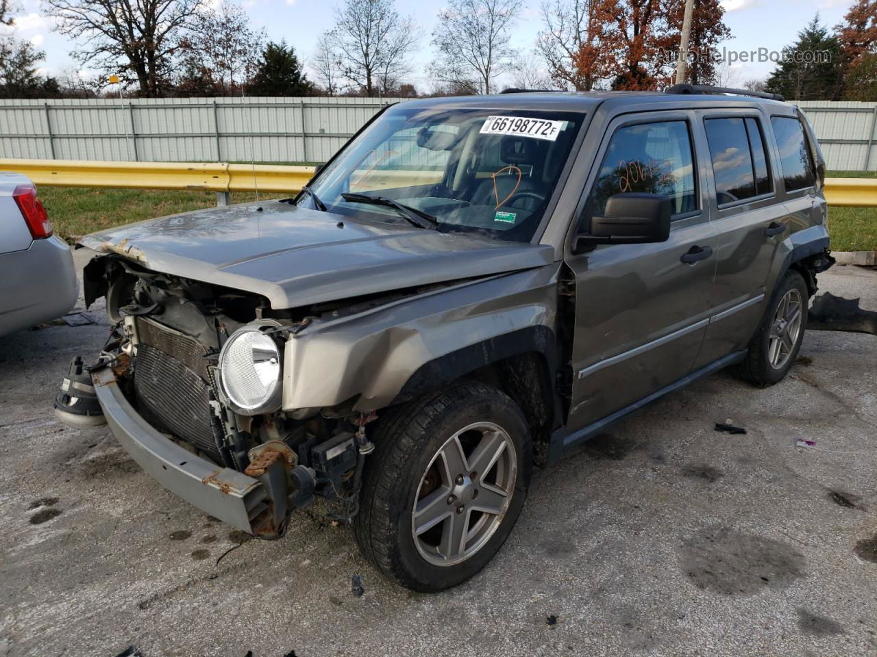 2008 Jeep Patriot Limited Tan vin: 1J8FF48W38D543929