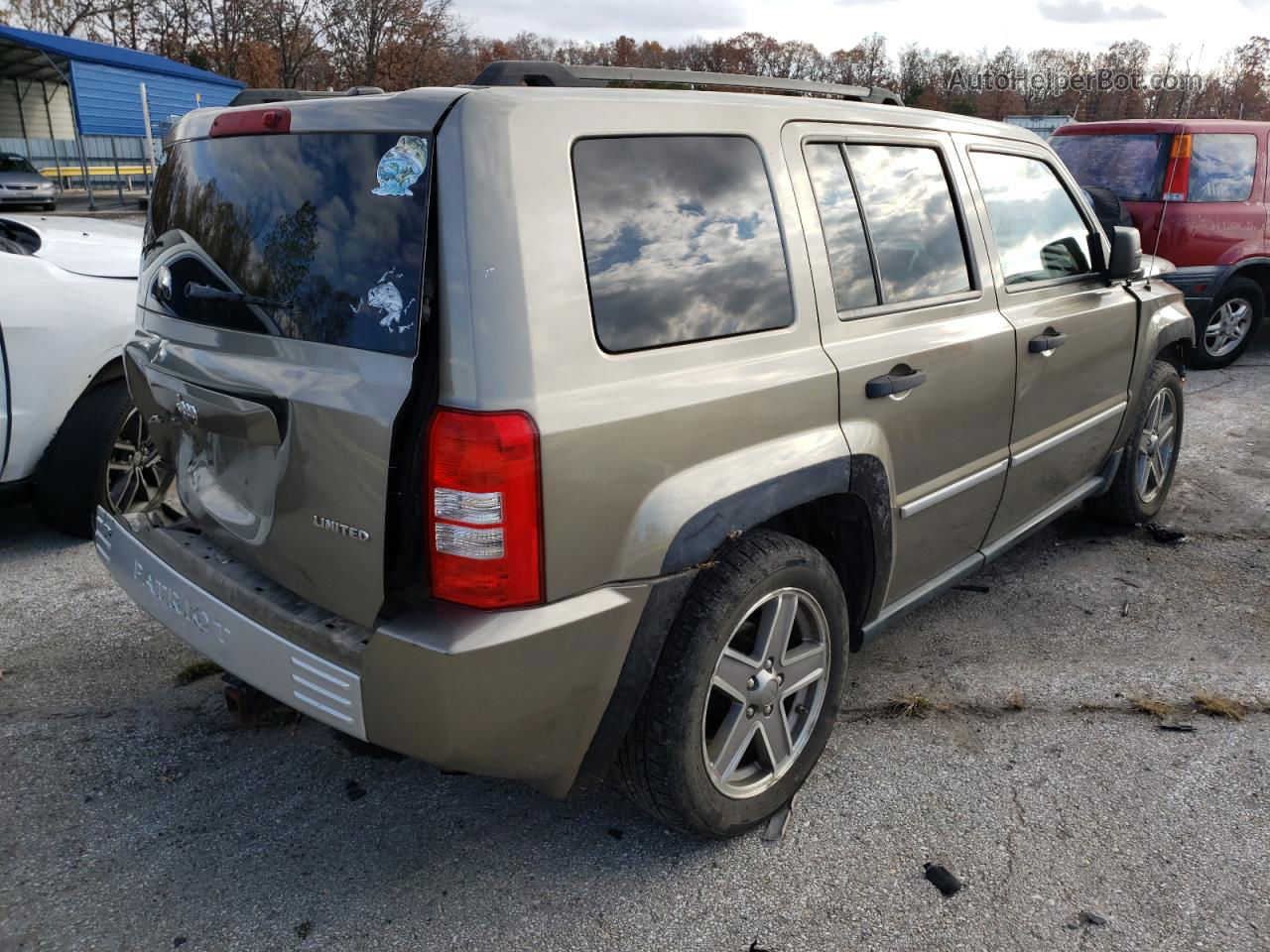 2008 Jeep Patriot Limited Tan vin: 1J8FF48W38D543929