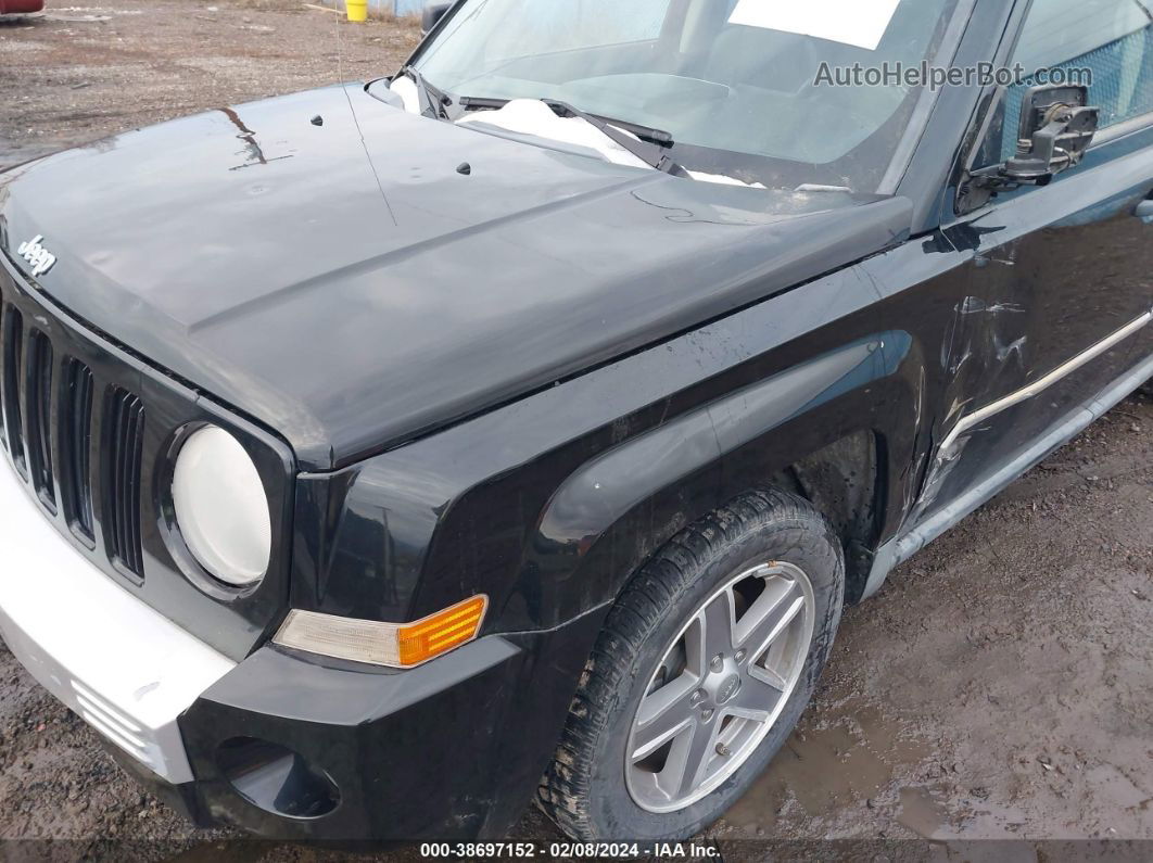 2008 Jeep Patriot Limited Black vin: 1J8FF48W38D608083