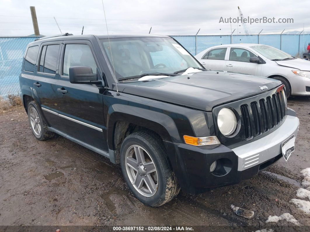 2008 Jeep Patriot Limited Черный vin: 1J8FF48W38D608083