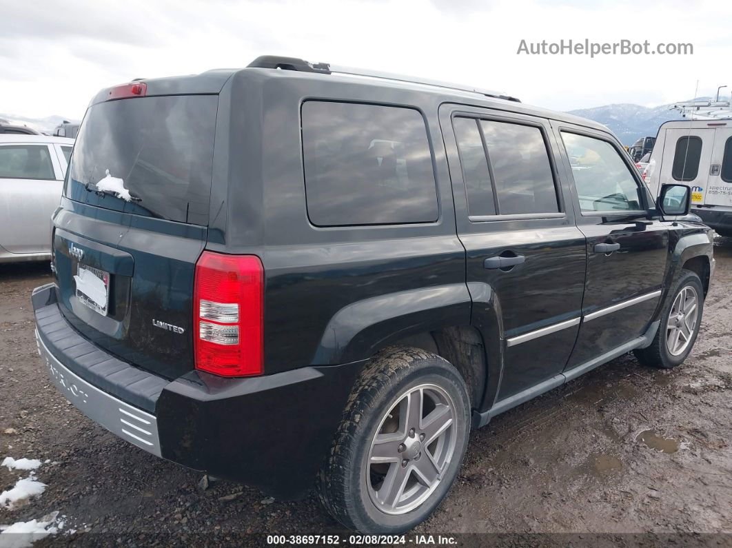 2008 Jeep Patriot Limited Черный vin: 1J8FF48W38D608083