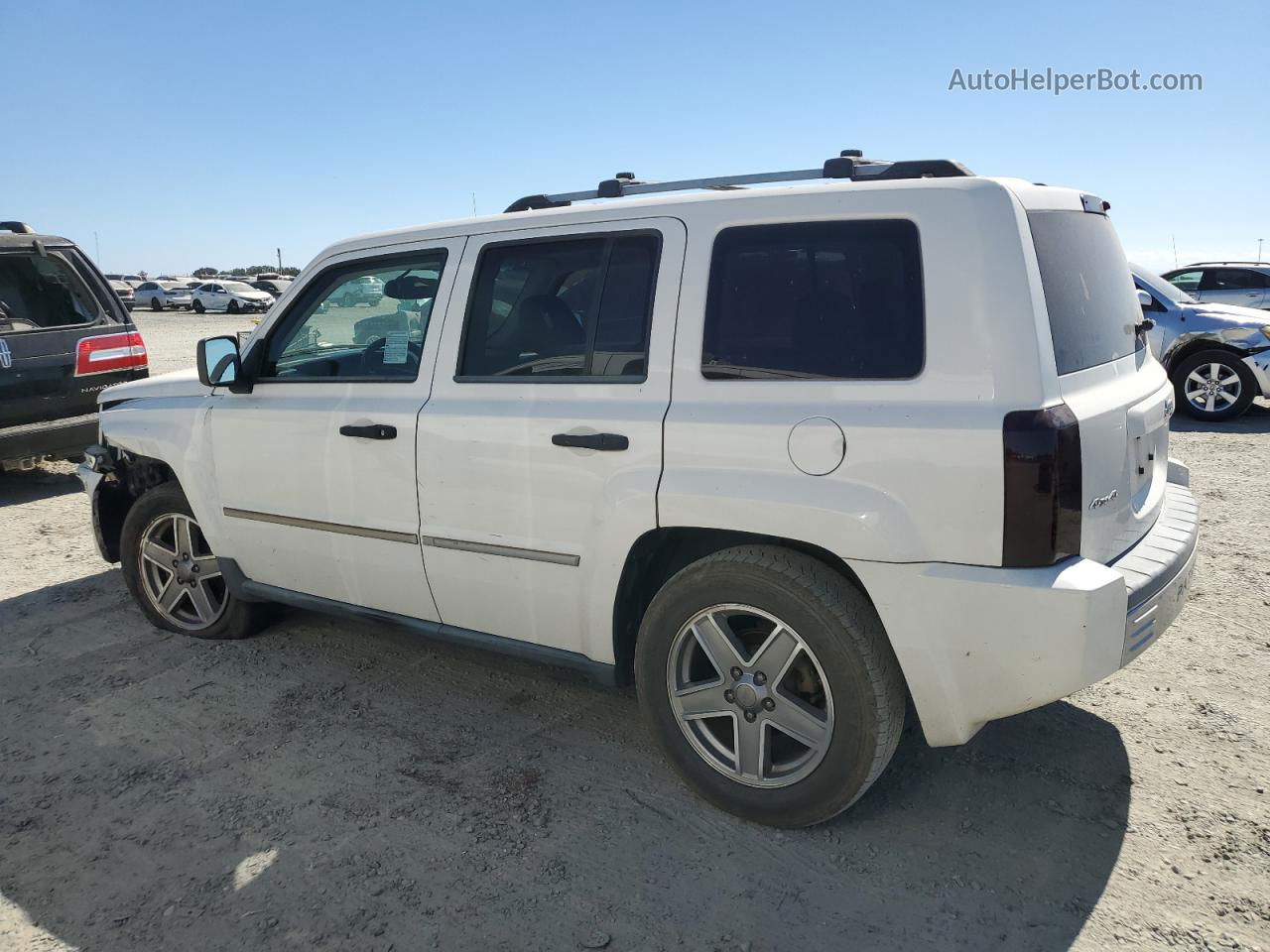 2008 Jeep Patriot Limited White vin: 1J8FF48W58D526940