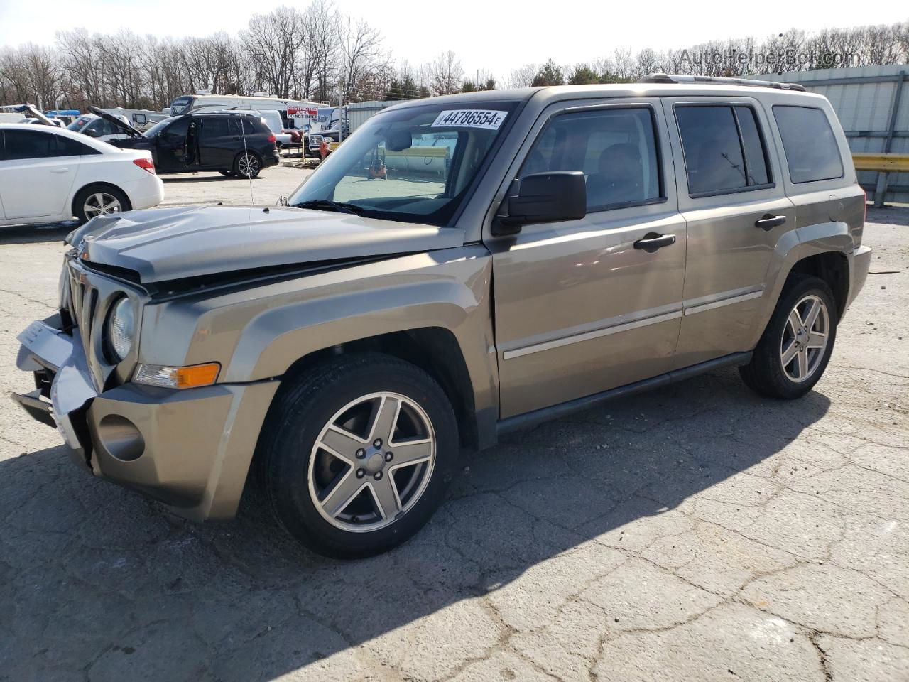 2008 Jeep Patriot Limited Tan vin: 1J8FF48W58D639027