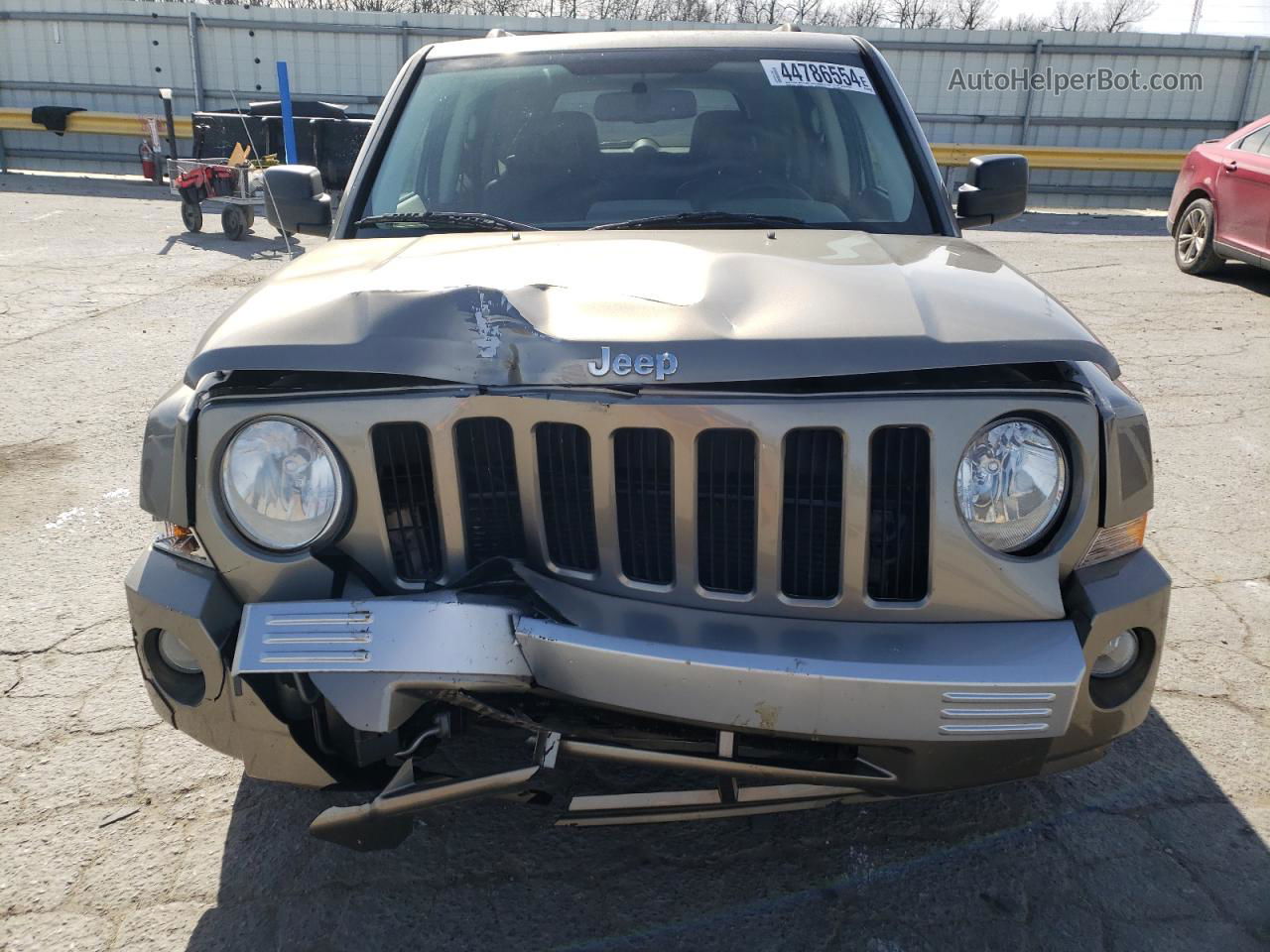 2008 Jeep Patriot Limited Tan vin: 1J8FF48W58D639027