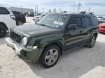 2008 Jeep Patriot Limited Green vin: 1J8FF48W88D579714