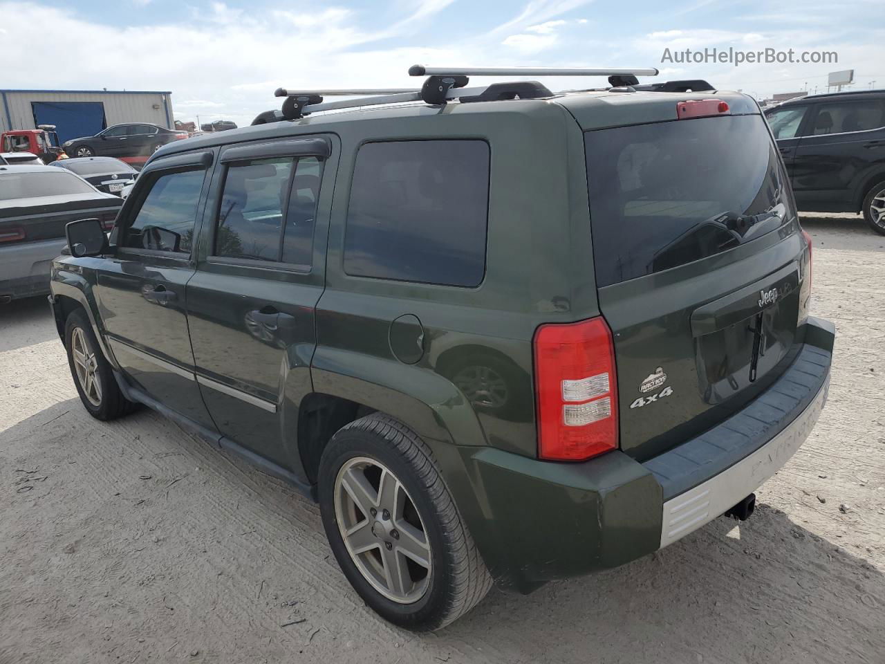 2008 Jeep Patriot Limited Green vin: 1J8FF48W88D579714