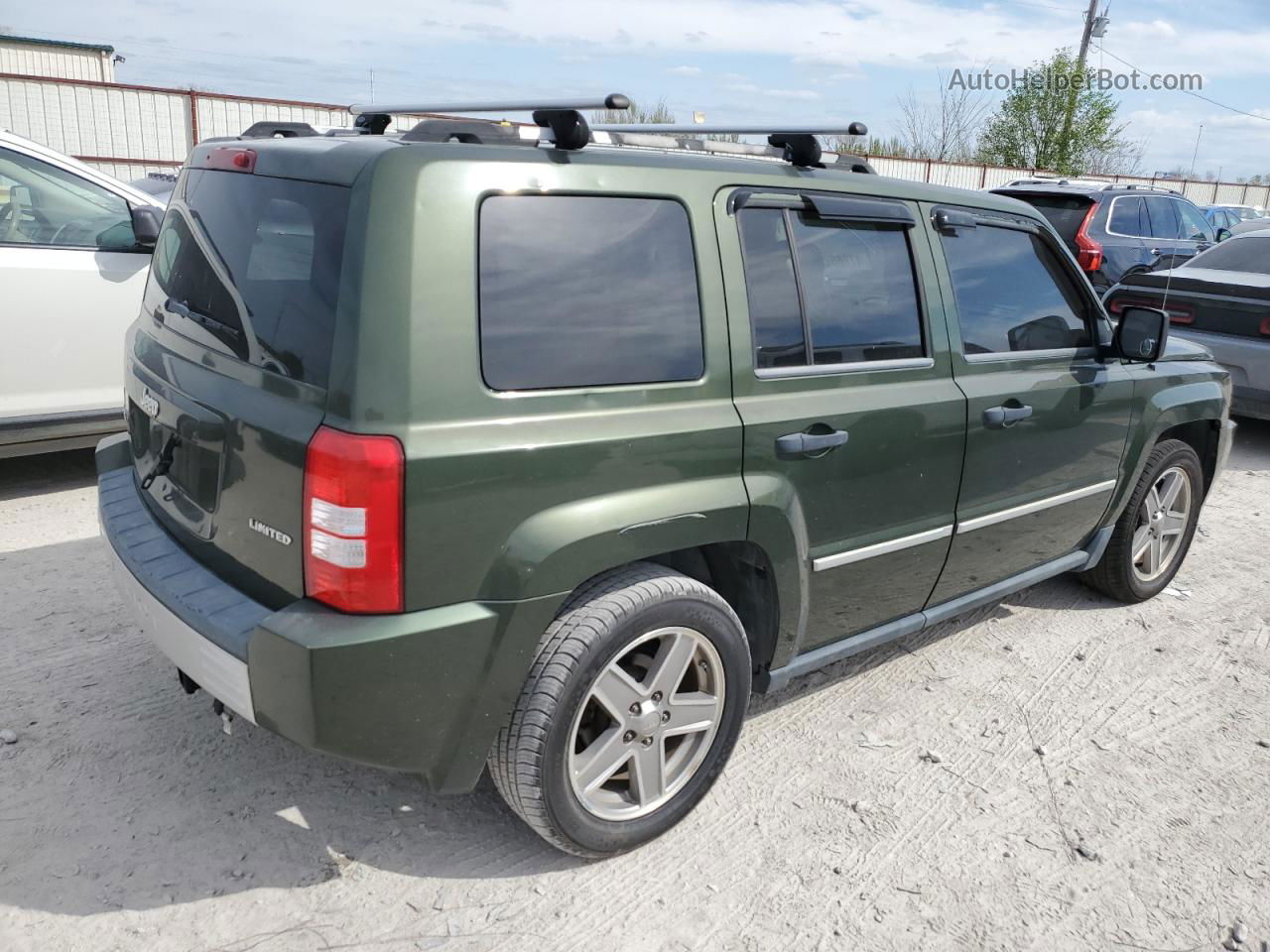 2008 Jeep Patriot Limited Green vin: 1J8FF48W88D579714