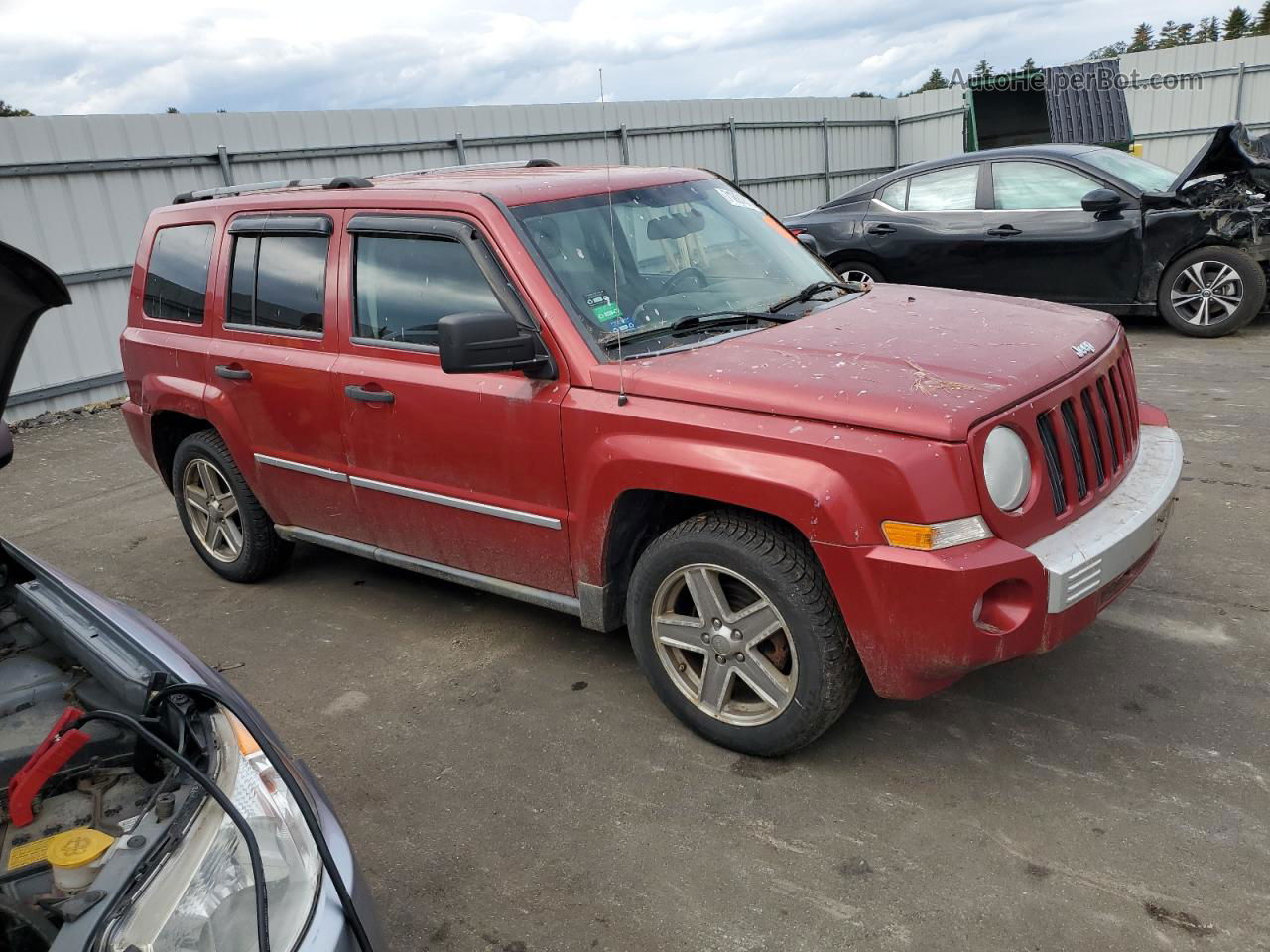 2008 Jeep Patriot Limited Burgundy vin: 1J8FF48W88D651785